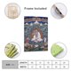 thumbnail image 2 of Póster de thangaciones tibetano pintado de Bután de Milarepa, póster artístico para pared, foto, pintura, póster para colgar, imagen, decoración de dormitorio familiar, regalo, 12 x 18 pulgadas (30 x, 2 of 6
