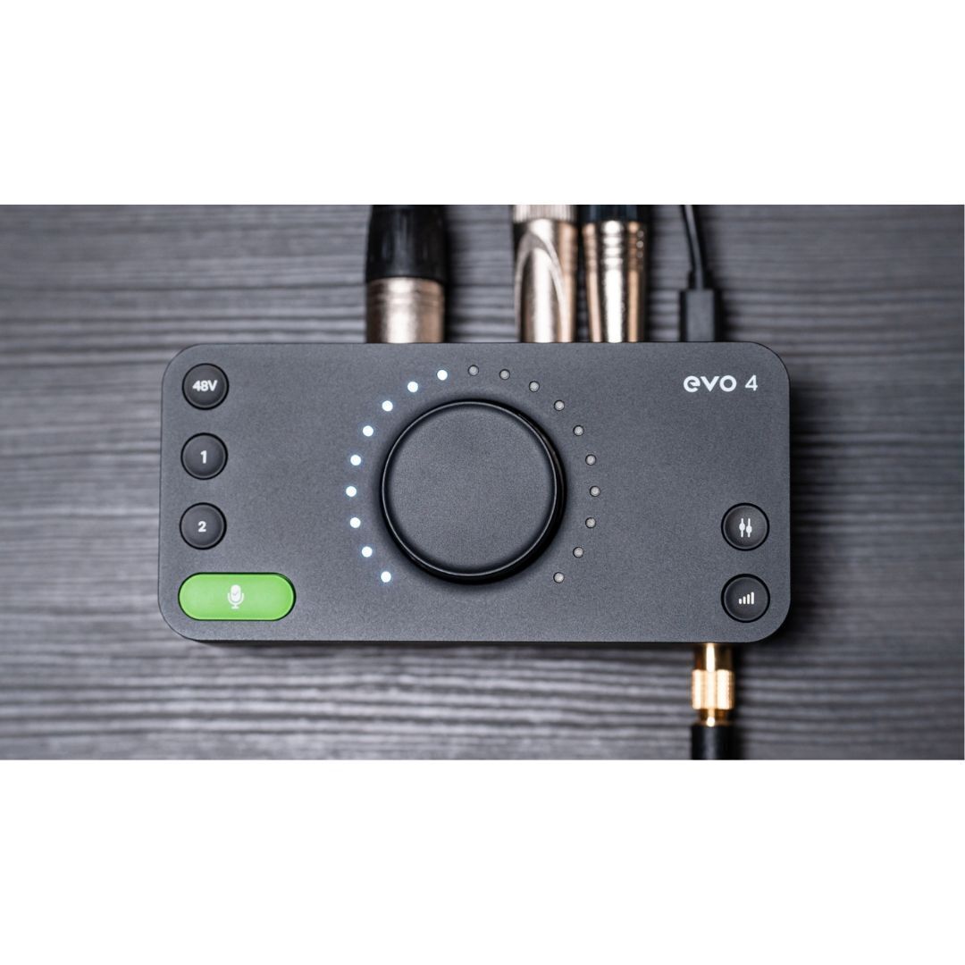 Audient EVO 4 USB Audio Interface Professional-Grade Recording Solution for Musicians, Podcasters, and Content Creators - image 3 of 6