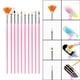 thumbnail image 4 of Soidarity 15 unids/set de pinceles para uñas, mango de plástico, esmalte de Gel, pintura, dibujo, pinceles de uñas de para arte de uñas, Juegos de manicura Rosado 15 piezas Soidarity CE1769-02, 4 of 6