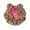 Pink-25CM, variant on Leopard Print Cat Ear Headband, Soft Plush Non- Hair Band, Cute Stylish Accessory For Daily Wear & Photoshoots & Travel(Red-25CM)