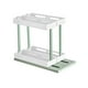 thumbnail image 2 of Rotating Spice Rack, Pull Out Organizer, 2-Tier Swivel Storage Shelf for Kitchen Cabinet Refrigerator Sink, Plastic, 1-Pack, 2 of 8