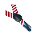 thumbnail image 2 of CTM Elastic Stars and Stripes American Flag Clip-End Suspenders, 2 of 3