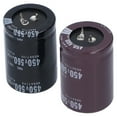 thumbnail image 2 of Condensador De Aluminio Condensador Cilíndrico 560 μf Condensador Electrolítico Suministros Industriales 2 Piezas Condensador Electrolítico De Aluminio 450 V 560 μF 105 Grados ANGGREK Cylindrical Capacitor, 2 of 8