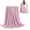 Pink, variant on Summer Ice Blankets For Hot Sleepers & Night Sweats Ba Mboo Fiber Lightweight Ice Blanket For All Season New Edition Ultra Cool Lightweight Ice Blankets Absorbs Body Heat,4 Piece Bedding Set