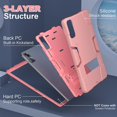 thumbnail image 3 of Gift compatible Xiaomi Redmi Pad SE Case PC+Silicone Tablet Protective Cover, 3 of 5
