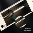 thumbnail image 3 of Tope Puerta Telescópico Restricción Metal para Costura Inferior (plateado Grande), 3 of 8