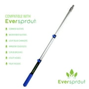 Eversprout 1.5 to 3 ft Lightweight Telescopic Extension Pole with Durable Metal Tip