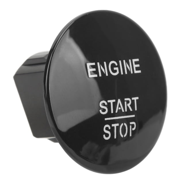 2215450714, 3.5cm Dia Engine Start Stop Button ABS Alloy Push Start Rustproof For CL550 E350 CLS350 Black,Red