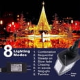 thumbnail image 3 of Epesl Waterproof 8 Mode Holiday Lighting, Orange, 46 ft, 3 of 5