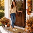 thumbnail image 7 of Antqov Halloween Door Mat 16x24" Non Slip Funny Ghost Pumpkin Front Door Mat Spooky Soft Doormats for Home Kicthen Living Room Bedroom Decorations, 7 of 7