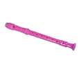 thumbnail image 1 of Descant Recorder, Lightweight 8 Hole  Easy To Learn Soprano Recorder Instrument Complete with Cleaning Rod for Students for Performance Rose Red,Cyan,Blue,Coffee, 1 of 7