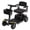 Black, variant on T5 4-Wheel Mobility Scooter for Adults - 16.8 Miles Range, 5 Mph Smart Safety Features Rotating Swivel Seat,Blue