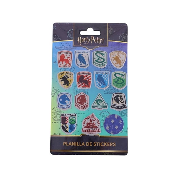 Planilla de Stickers Harry Potter 15 Piezas