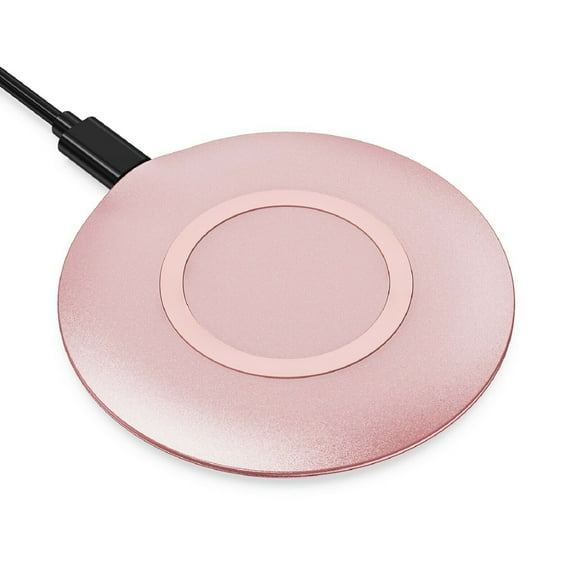 Fast 15W Wireless Charger for Galaxy S22/Ultra/Plus - Pink Charging Pad Slim Quick Charge Compatible With Samsung Galaxy S22/Ultra/Plus