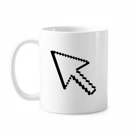 

Computer Mouse Arrow Pixel Mug Pottery Cerac Coffee Porcelain Cup Tableware