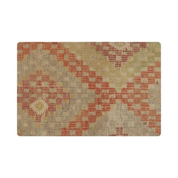 Pasargad Home Kilim 16X24" Rectangular Wool Accent Pillow Cover in Multi-Color