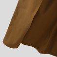 thumbnail image 4 of ZACPNCV Mens Trench Coat Solid Color Loose Fit Single Breasted Long Overcoat Fashion Fall Winter Topcoat, 4 of 9