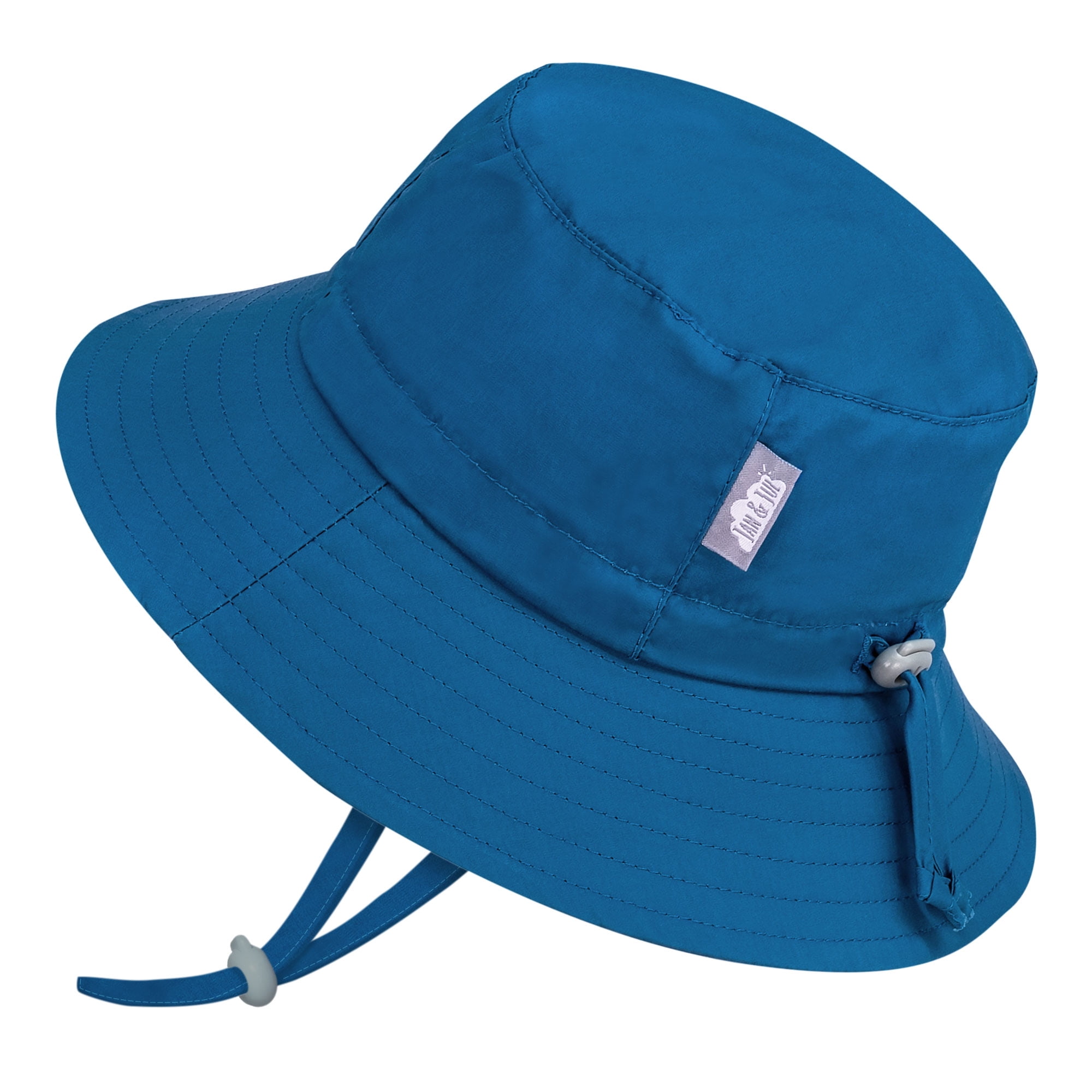 JAN & JUL Aqua Dry Bucket Sun Hat Set 2 - Waterafstotend, UPF 50+, Verstelbaar, Voor Jongens/meisjes