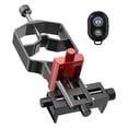 thumbnail image 1 of Universal Phone Scope Digiscope Adapter Metal Telescope Mount 3Axis Smartphone Holder for Spotting Scope with Remote, 1 of 5