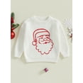 thumbnail image 3 of ZINTAOZT Toddler Baby Boy Girl Christmas Knit Sweater Long Sleeve Embroidery Sweater Pullover Fall Winter Tops Clothes, 3 of 8