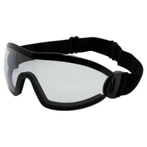 MOTORCYCLE SKY DIVING ATV DESERT SPORT GOGGLE CLEAR WITH STORAGE POUCH