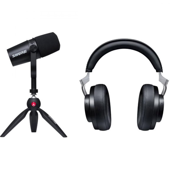 Shure MV7 Podcast Kit - Metal