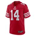 thumbnail image 2 of Men's Nike Ricky Pearsall Scarlet San Francisco 49ers  Player Game Jersey, 2 of 6