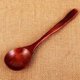 thumbnail image 4 of 2 cucharas de madera para sopa, cucharas soperas premium para condimentos, vajilla para uso doméstico y hotelero (rojo oscuro), 4 of 5