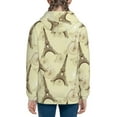 thumbnail image 4 of Hoodies for Teen Girls Boys - Eiffel Tower bike Warm Boys' Fashion Zip Up Hoodies & Sweatshirts, Boys Girls Kids Clothes Size 14-16 Youth Pullover with Kangaroo Pocket, 4 of 5