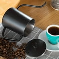 thumbnail image 6 of Yesbay Pour Over Kettle Thin Mouth Anti Scalding Stainless Steel Long Gooseneck Spout Pot for Coffee Maker,Black 600ml, 6 of 8
