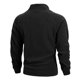 thumbnail image 3 of pstuiky Camisas de manga larga de invierno para hombre, Camiseta/camiseta informal de cuello alto con media cremallera y forro polar de manga larga y cuello redondo para hombre xxl, 3 of 8