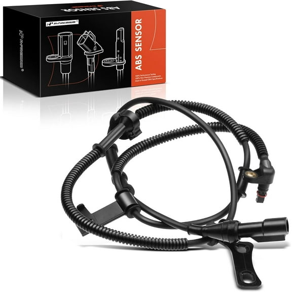 A-Premium ABS Wheel Speed Sensor Compatible with Ford & Mercury Models - Explorer/Mountaineer 2006-2010, Explorer Sport Trac 2007-2010, 4.0L/4.6L - Front Driver or Passenger Side, Replace# 7L2Z2C204A