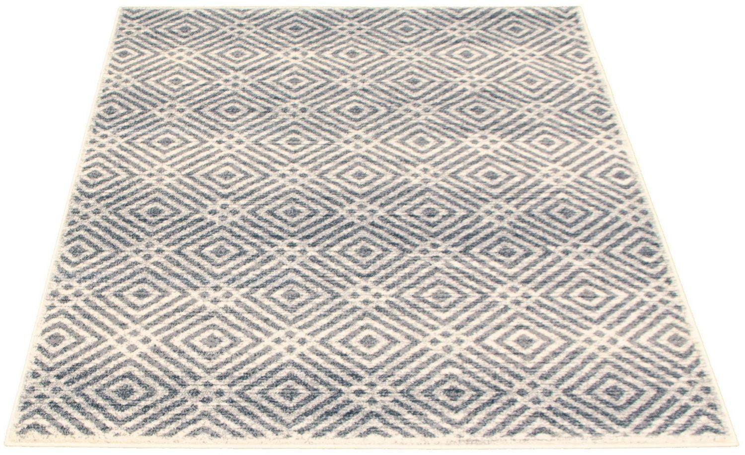 ECARPET Area Rug for Living Room, Geometric Indoor Carpet Ember Collection