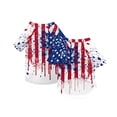 thumbnail image 2 of Dog Clothes for Small Medium Large Dogs, Patriotic Usa Flag Pet Shirt, Lightweight Breathable Puppy Apparel, 4Th of July Outfit, White Xxxxxl Single Pack, 2 of 5