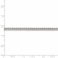 thumbnail image 4 of 925 Sterling Silver 3.15mm Curb Chain Bracelet Square, 4 of 8