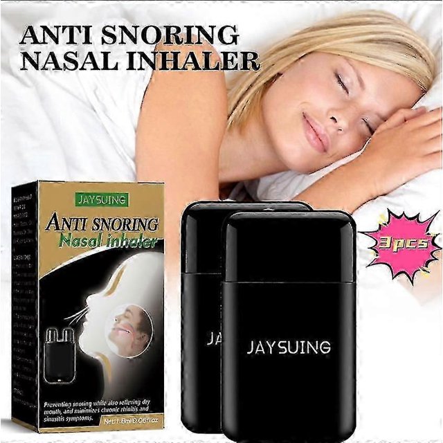 Jaysuing Anti-snoring Nasal Inhaler Relaxes Body And Mind, Falls Asleep Quickly, Reduces Snoring, Body Care Nasal Inhalation Snoring & S