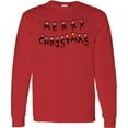thumbnail image 3 of Inktastic Merry Christmas with Strange Lights Long Sleeve T-Shirt, 3 of 5
