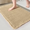 thumbnail image 2 of Binwennn Area Rug 6x8 Bath Mat Super Absorbent Non Bath Mats For Bathroom Floor Machine Washable Bathroom Rugs With Tassels Rubber Bathroom Mats Soft, 2 of 8