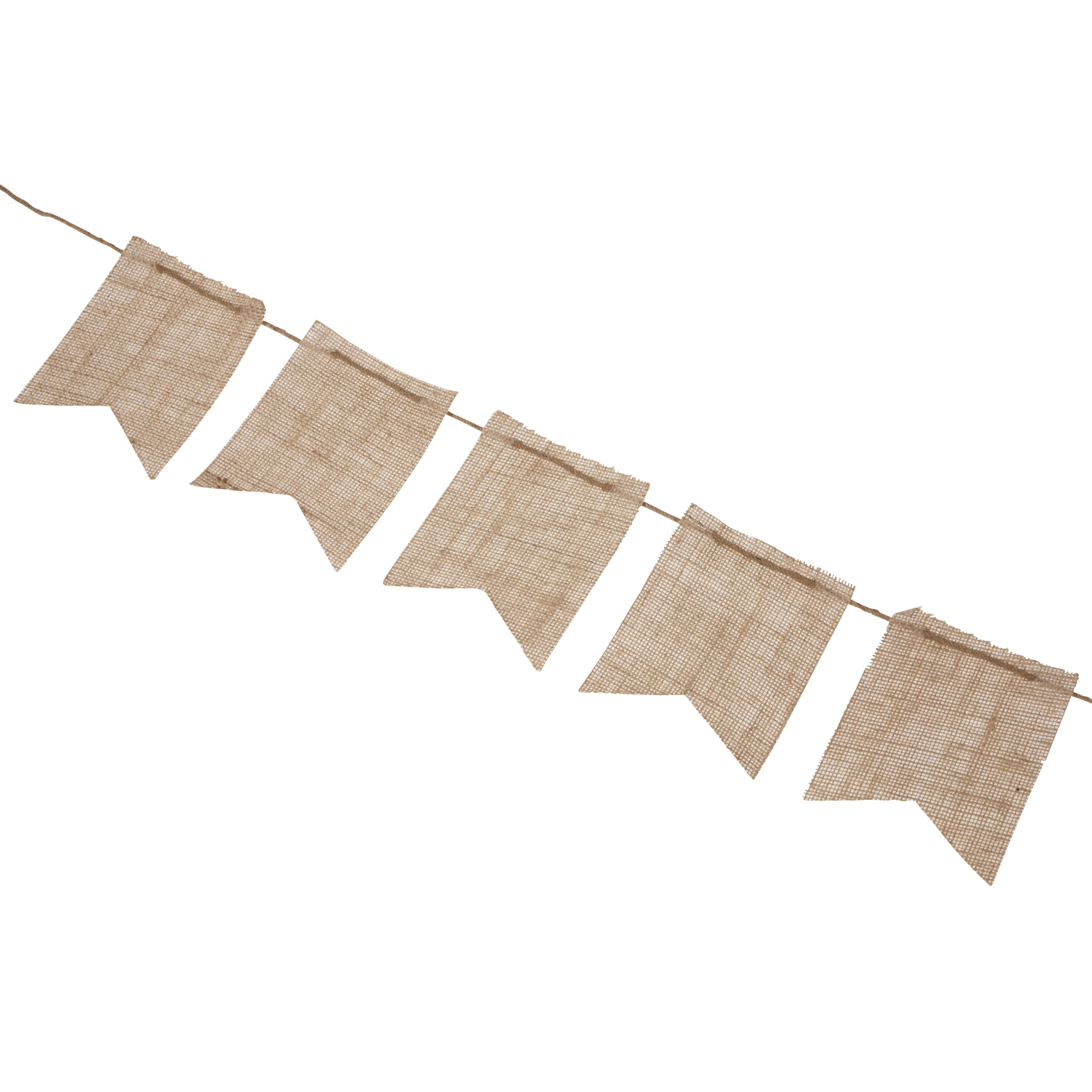 (2 pack) Love, Laugh, Craft, Decorative Brown Party Banners, Ribbon, 15 Count 0.12" x 5.75"