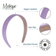 thumbnail image 4 of Motique Accessories 1 Inch Vegan Leather Headband for Women and Girls (Pale Blue), 4 of 5