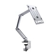 thumbnail image 2 of keepw Book Stand Ergonomic Multifunctional Angle Adjustable Rotatable Replacement Desktop Tablet Laptop Bracket Rack Holder Type 2 Silver, 2 of 6