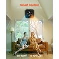 thumbnail image 3 of VEVOR Solar Roof Attic Exhaust Fan 50W with Smart Thermostat Remote Control, 3 of 9