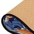 thumbnail image 3 of Colorful Koi Fish Runner Rug for Hallways Kitchen Non Slip 2'x 6' Washable Hall Carpet for Bedroom Entryway Laundry Room, 3 of 7