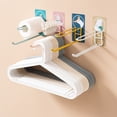 thumbnail image 4 of Wall Hooksfor Hanging,Wall Mounted Coat Rack Coat Hangers Hook Wall Hanger Time-Tested Durability, 4 of 10