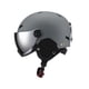 thumbnail image 3 of Casco de snowboard cómodo de invierno ajustable con almohadilla para la mandíbula con gafas de esquí para M gris oscuro, 3 of 9