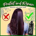 thumbnail image 4 of Herbal Hair Darkening Shampoo No Damage To Hair 10 Mins Control Frizz 500ml-mxbc - Jue, 4 of 5