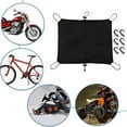 thumbnail image 6 of Motorcycle Trunk Seat Rear Rack Luggage Box Shelf Waterproof Universal G2J6, 6 of 8