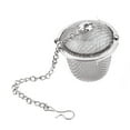 thumbnail image 1 of Allume Infuseurs de Thé pour Thé en Vrac, Boules de Thé Réutilisables en Acier Inoxydable, Diffuseur de Thé et Plus Raide avec Crochet à Chaîne Extensible pour les Amateurs de Thé Argent, 1 of 5