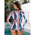 thumbnail image 6 of Sociala Women Full Zipper Rashguard Swimwear Long Sleeve Athletic Tops UPF 50+, 6 of 6