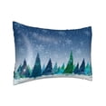 thumbnail image 2 of Disketp Christmas Trees Satin Pillowcase For Hair And Skin - Satin Pillow Cases Standard Size 20x30 Inches With Zipper,Gifts For Women Men, 2 of 8